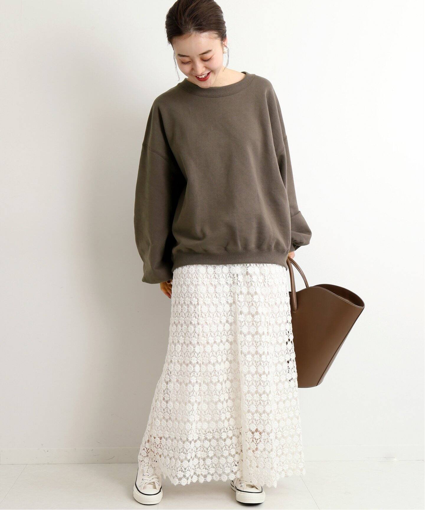 バーゲンで Iena 新品 完売 Luana スカート レース ロングスカート Skrub Lv