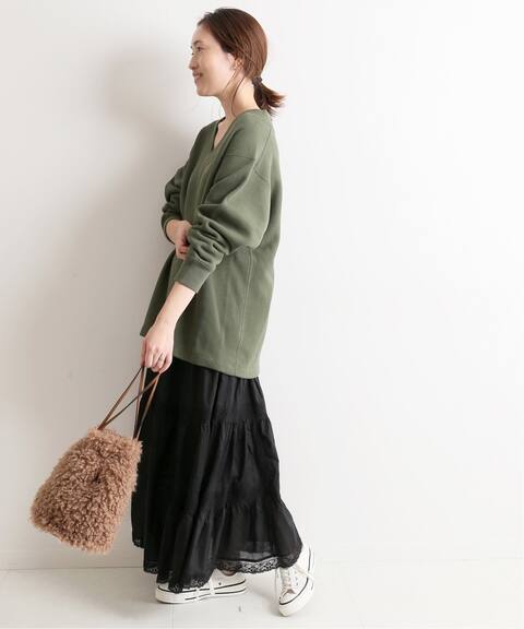 コットンレーススカート Slobe Iena スローブ イエナ 公式のファッション通販 Baycrew S Store