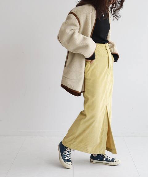 Slobe Citron パステルコールスカート Slobe Iena スローブ イエナ 公式のファッション通販 Baycrew S Store