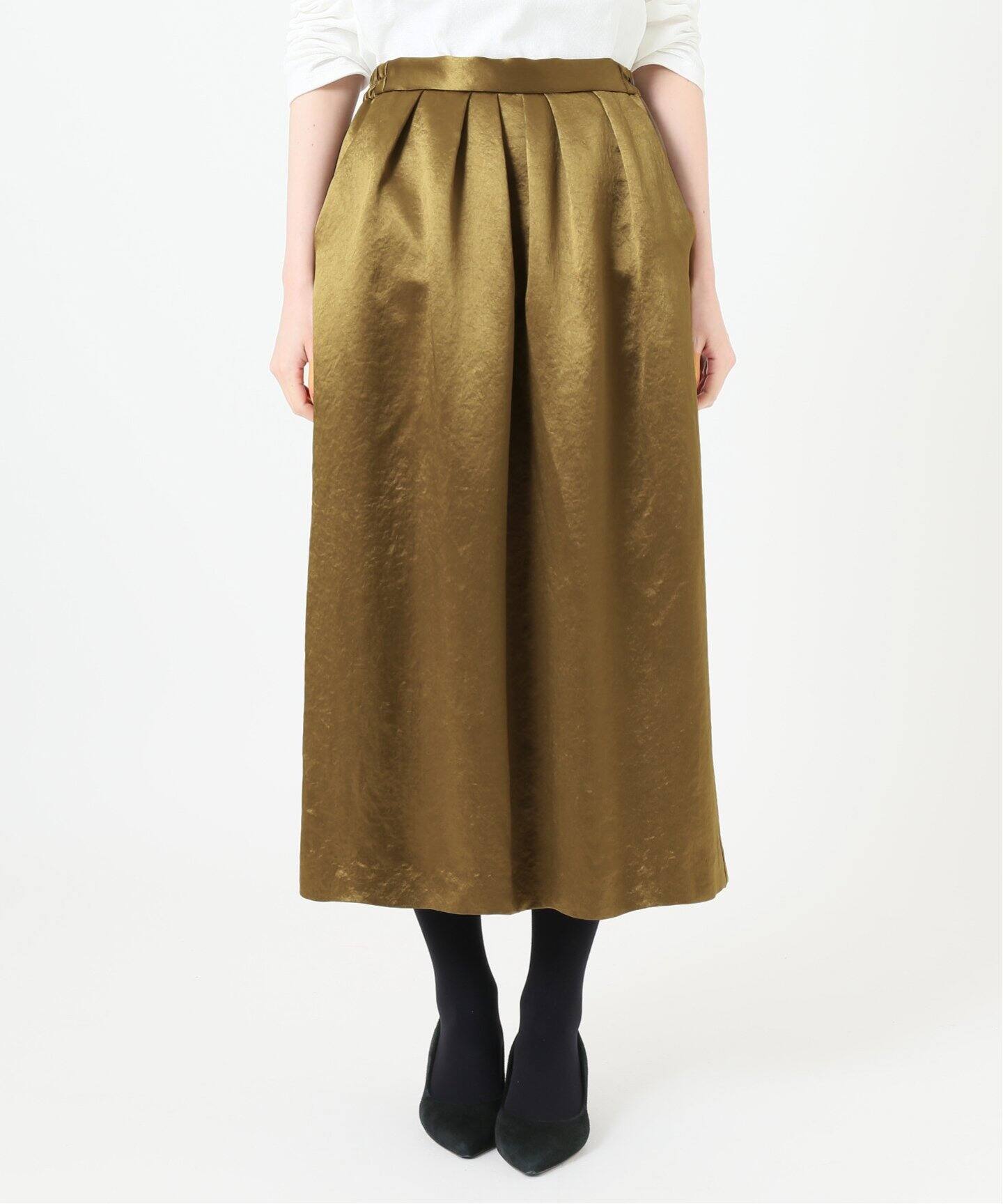 IENA LA BOUCLE ACEサテンイージースカート◇|IENA(イエナ)公式の IENA LA BOUCLE ACEサテンイージースカート◇|IENA(イエナ)公式の