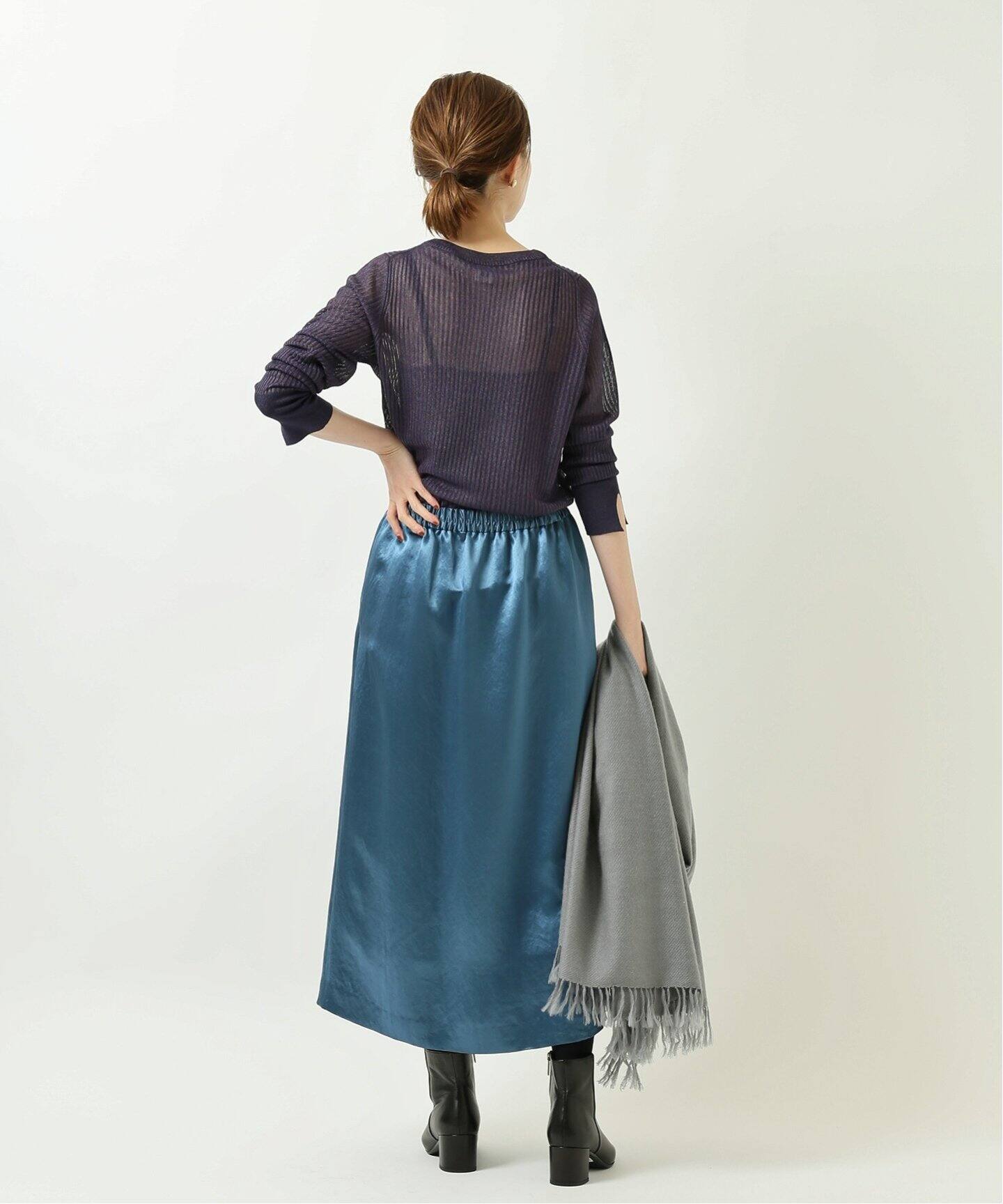 IENA LA BOUCLE ACEサテンイージースカート◇|IENA(イエナ)公式の IENA LA BOUCLE ACEサテンイージースカート◇|IENA(イエナ)公式の