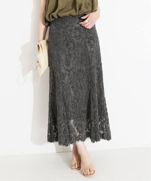 追加 モールレース マーメイドスカート Vermeil Par Iena ヴェルメイユ パー イエナ 公式のファッション通販 Baycrew S Store