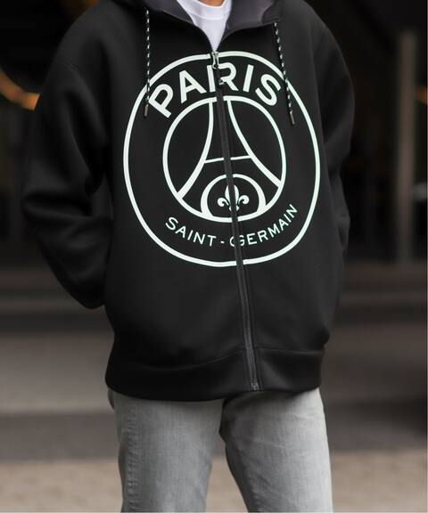 Paris Saint Germain パリサンジェルマン エンブレム ジップパーカー Paris Saint Germain パリサンジェルマン 公式のファッション通販 Baycrew S Store