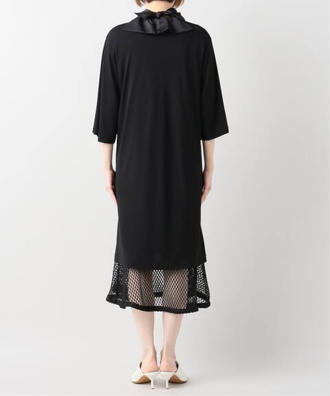 Toga Pulla トーガプルラ Rayon Jersey Mesh Dress ワンピース Journal Standard L Essage ジャーナルスタンダード レサージュ 公式のファッション通販 Baycrew S Store