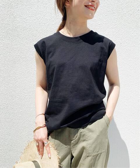 追加 18 Oe天竺汗ジミ防止ノースリーブカットソー 2 Journal Standard ジャーナルスタンダード 公式のファッション通販 Baycrew S Store