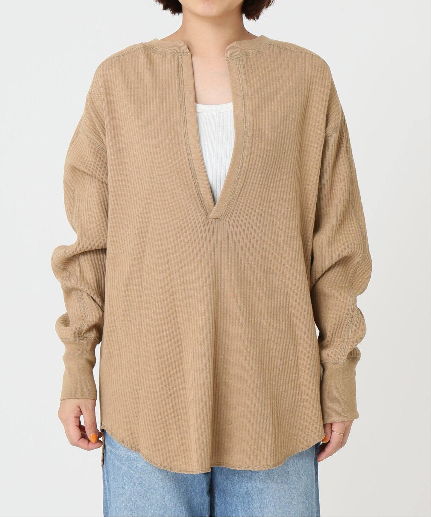 CLANE/クラネ】HEAVY RIB V NECK TOPS:カットソー◇|JOURNAL ...