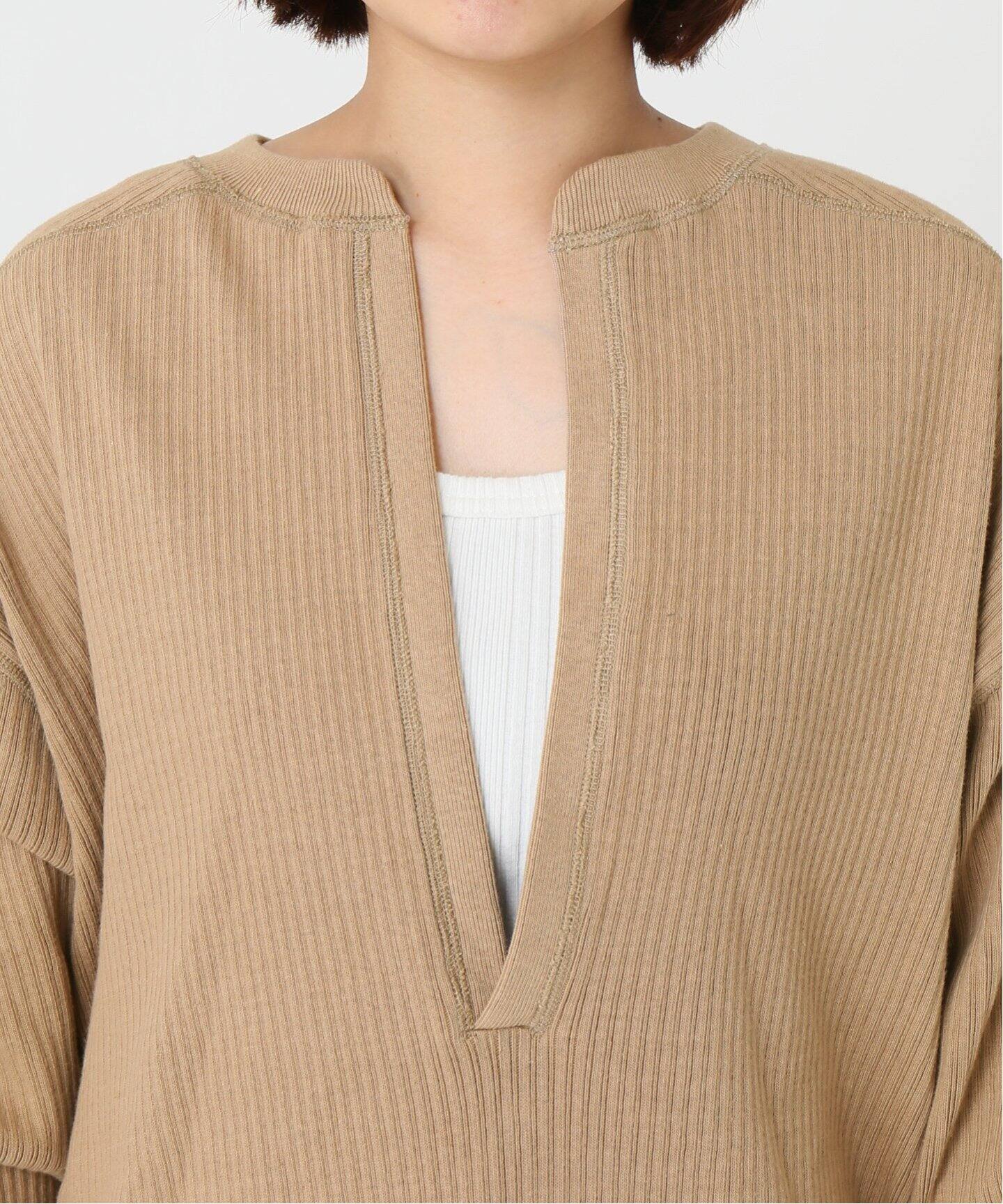 CLANE/クラネ】HEAVY RIB V NECK TOPS:カットソー◇|JOURNAL ...