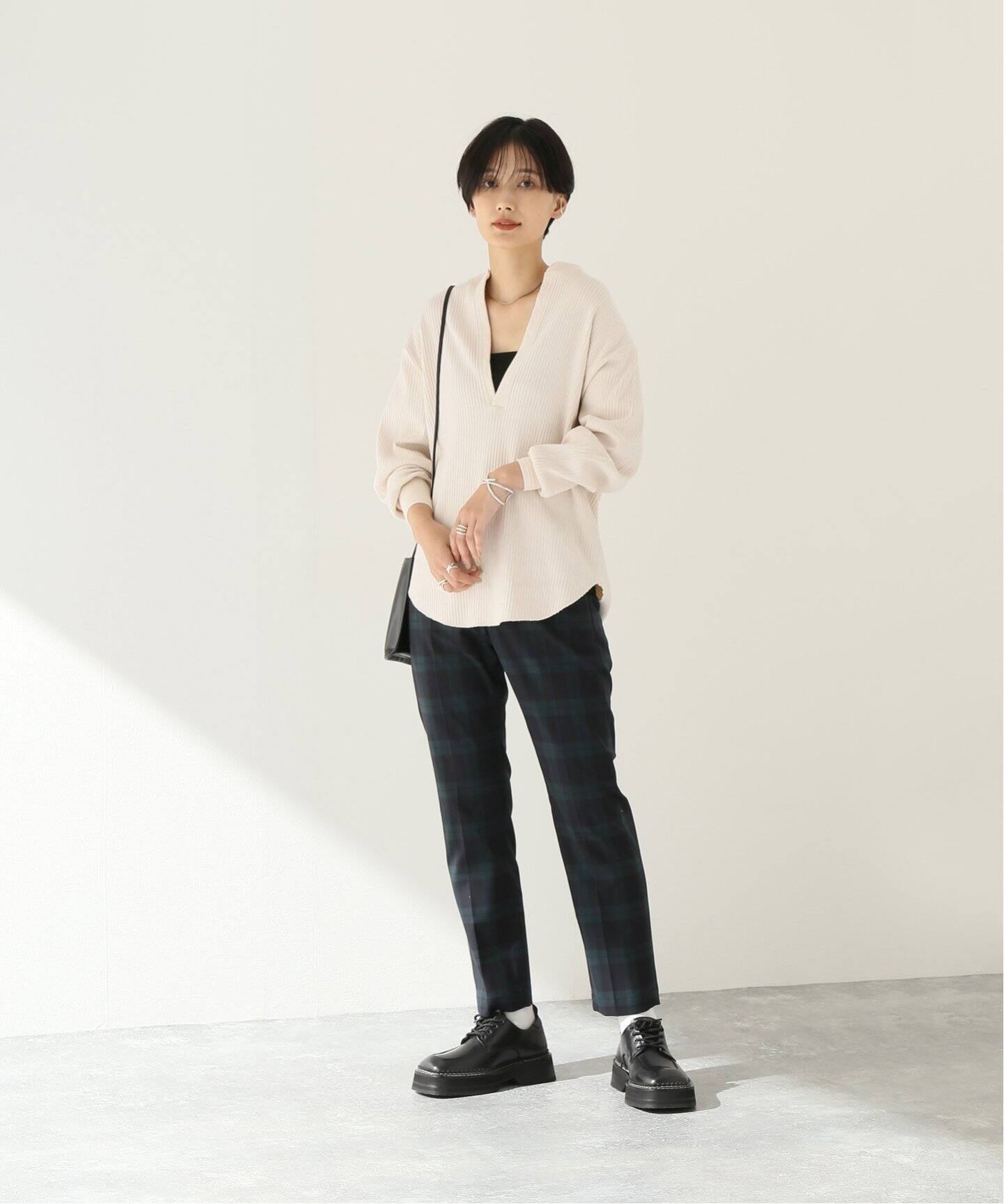 CLANE/クラネ】HEAVY RIB V NECK TOPS:カットソー◇|JOURNAL ...