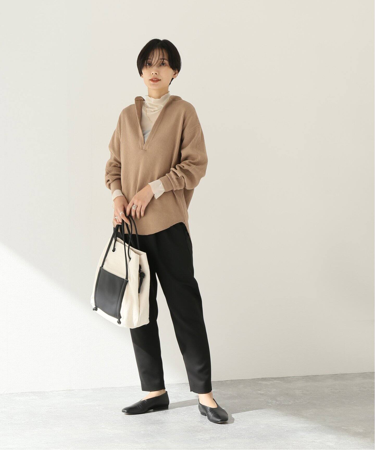 CLANE/クラネ】HEAVY RIB V NECK TOPS:カットソー◇|JOURNAL ...