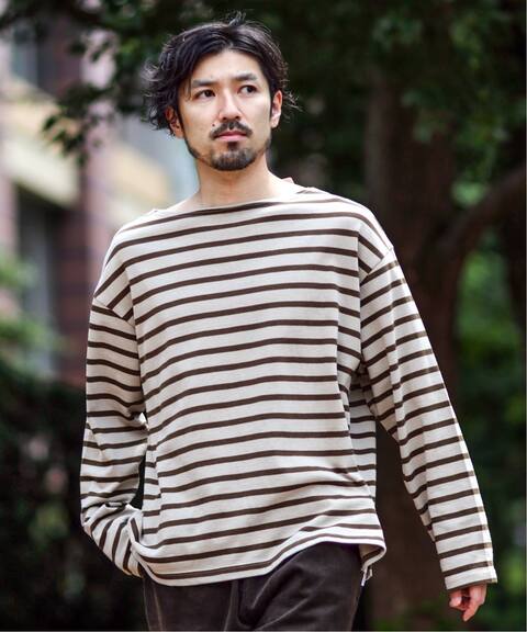 House Hold ドライコットン ボーダー ロングtシャツ Journal Standard Relume ジャーナルスタンダード レリューム 公式のファッション通販 Baycrew S Store
