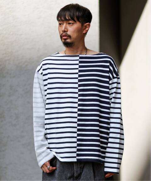 House Hold ドライコットン ボーダー ロングtシャツ Journal Standard Relume ジャーナルスタンダード レリューム 公式のファッション通販 Baycrew S Store