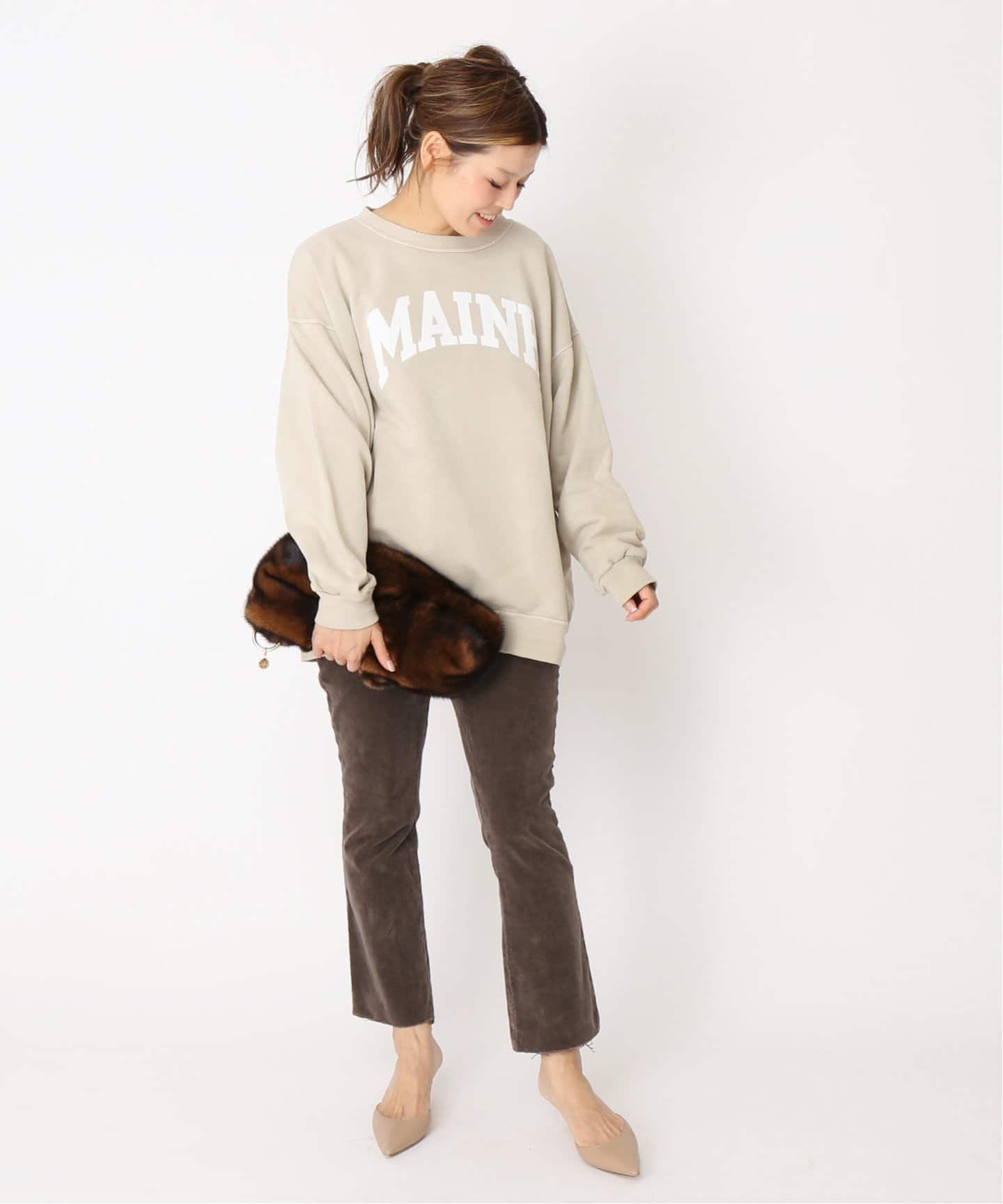 Deuxieme Classe☆MAINE vintage グレー スウェット DEUXIEME CLASSE
