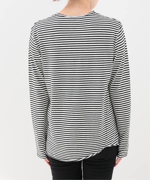 Distortion ボーダーtシャツ Ap Studio エーピーストゥディオ 公式のファッション通販 Baycrew S Store