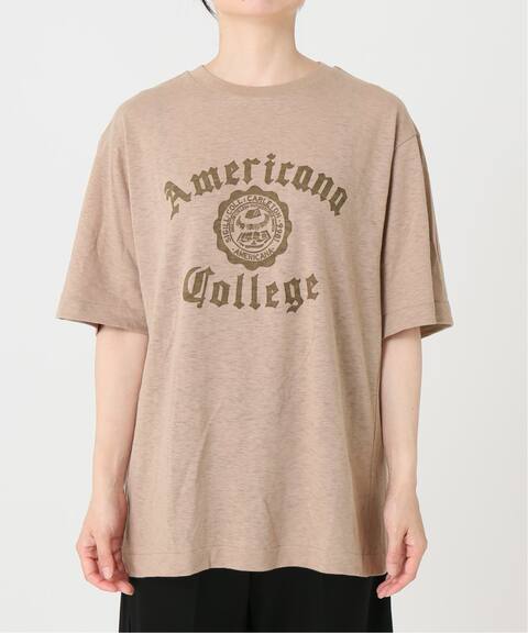 Americana アメリカーナ 別注college Tシャツ Ap Studio エーピーストゥディオ 公式のファッション通販 Baycrew S Store