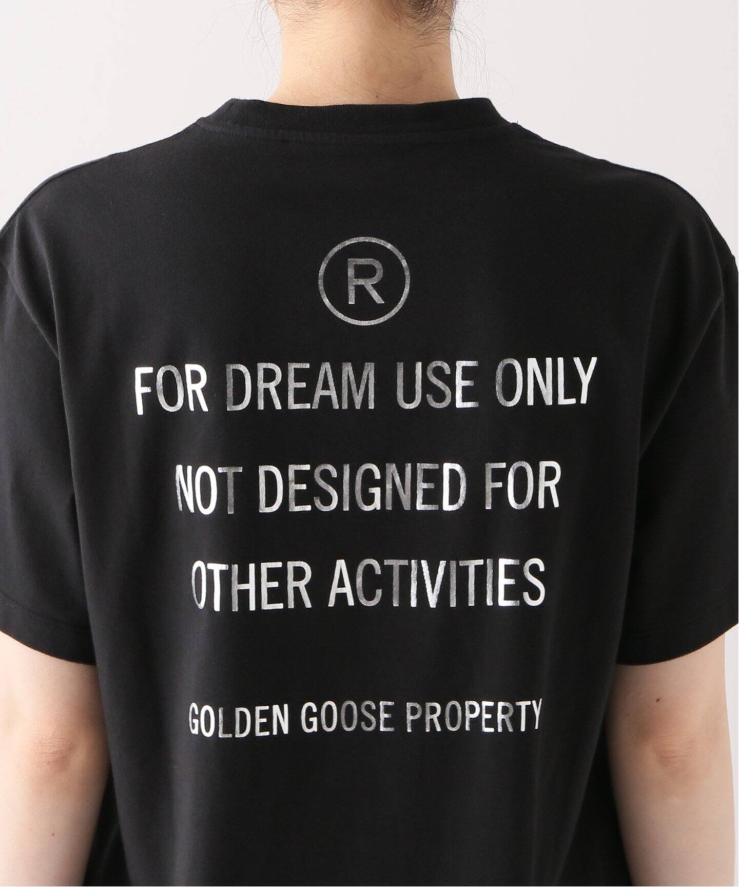 GOLDEN GOOSE/ゴールデングース】 GOLDENバックプリントTシャツ|AP GOLDEN GOOSE/ゴールデングース】 GOLDENバックプリントTシャツ|AP