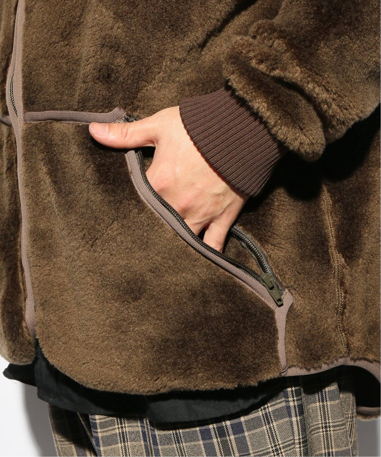 C.E / シーイー】 FURRY FLEECE LIGHT JACKET|WISM(ウィズム)公式の C.E / シーイー】 FURRY FLEECE LIGHT JACKET|WISM(ウィズム)公式の