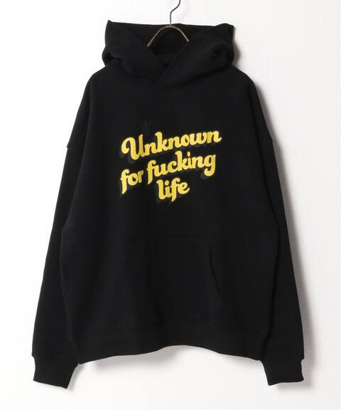 Unknown London アンノウン ロンドン Fucking Life フードパーカー Unfollow アンフォロー 公式のファッション通販 Baycrew S Store