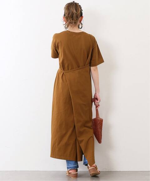 追加 Oe天竺バックラップワンピース B C Stock ベーセーストック 公式のファッション通販 Baycrew S Store