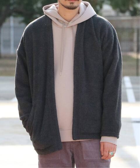 ノーカラーボアカーディガン B C Stock ベーセーストック 公式のファッション通販 Baycrew S Store
