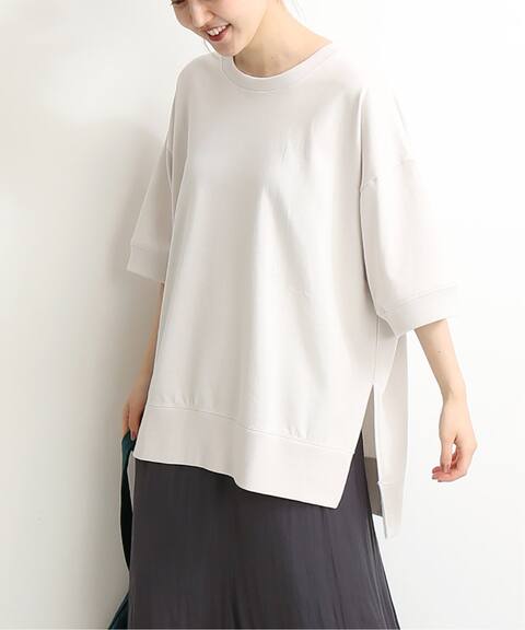 ワイド スリットtシャツ Iena イエナ 公式のファッション通販 Baycrew S Store ワイド スリットtシャツ Iena イエナ 公式のファッション通販 Baycrew S Store