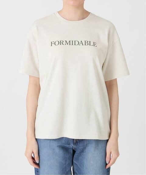 追加 Formidableロゴプリントｔシャツ Iena イエナ 公式のファッション通販 Baycrew S Store
