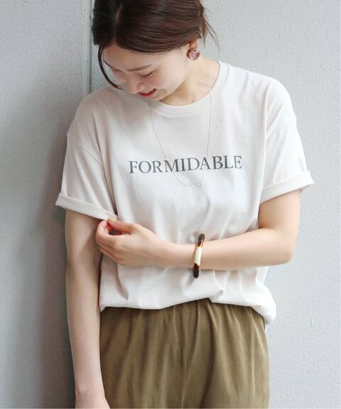 追加 Formidableロゴプリントtシャツ Iena イエナ 公式のファッション通販 Baycrew S Store 追加 Formidableロゴプリントtシャツ Iena イエナ 公式のファッション通販 Baycrew S Store