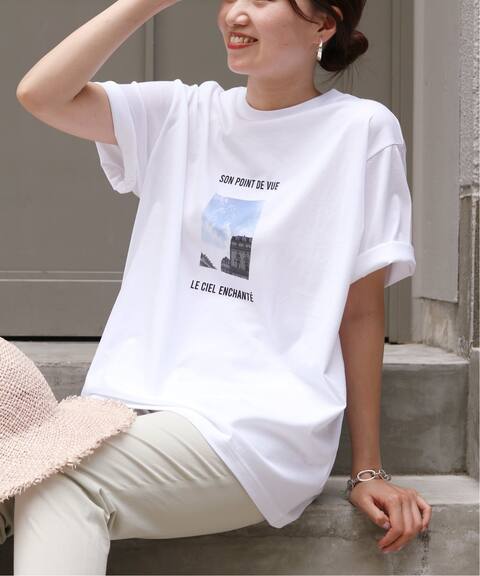Bonne Vie フォト Tシャツ Iena イエナ 公式のファッション通販 Baycrew S Store
