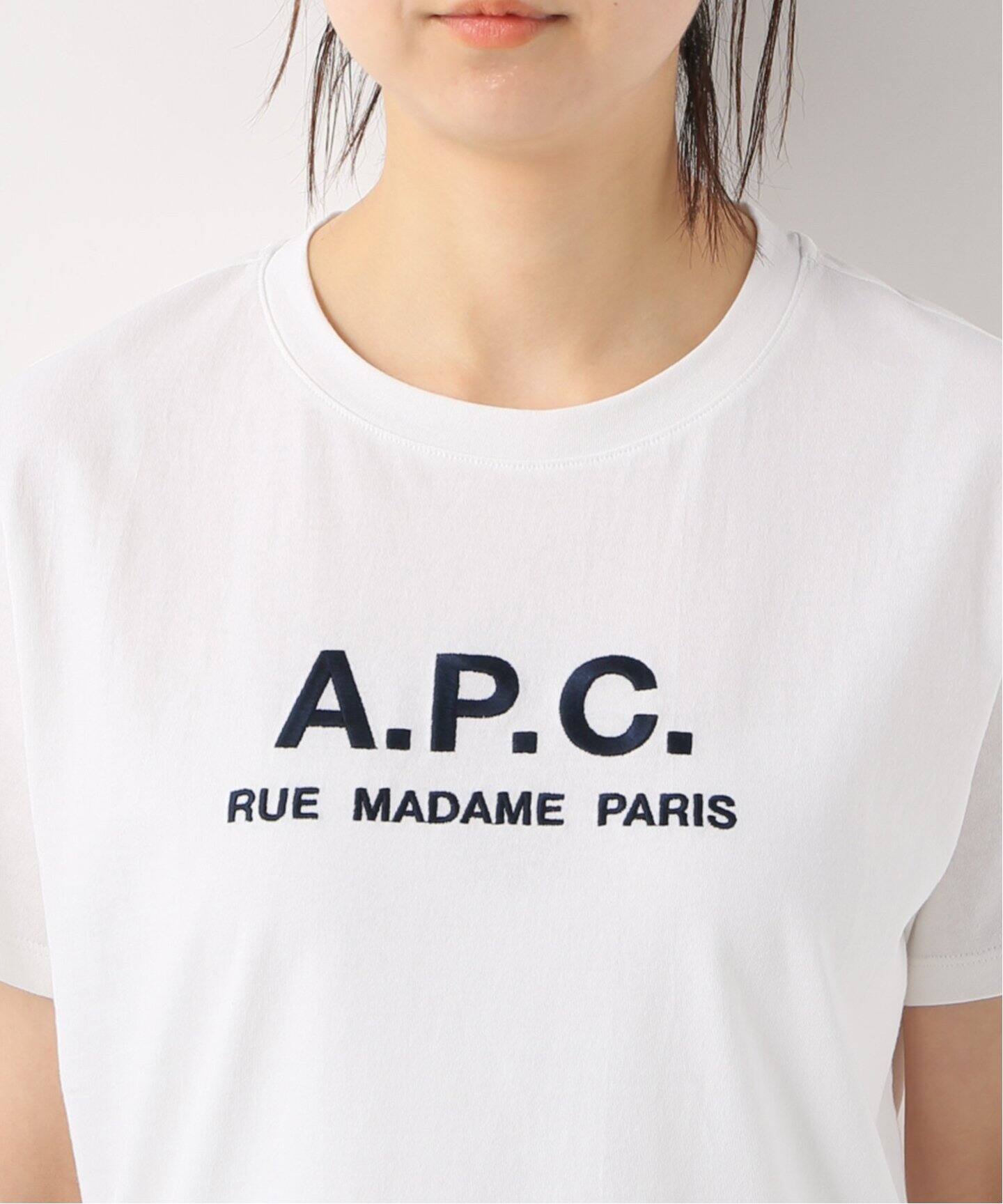 A.P.C./ アーペーセー】RUE MADAME Tシャツ|IENA(イエナ)公式の A.P.C./ アーペーセー】RUE MADAME Tシャツ|IENA(イエナ)公式の