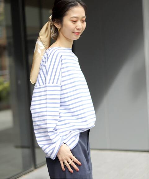 Orcival オーシバル Slobe別注 40 2 Regular Stripeカットソー Slobe Iena スローブ イエナ 公式のファッション通販 Baycrew S Store