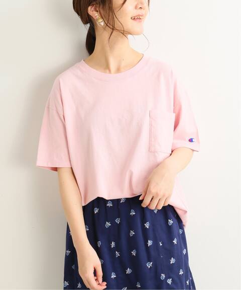 Champion チャンピオン Slobe別注 Big Pocket Tシャツ Slobe Iena スローブ イエナ 公式のファッション通販 Baycrew S Store