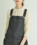 IENA LA BOUCLE ストレッチレース スタンドカラープルオーバー◆