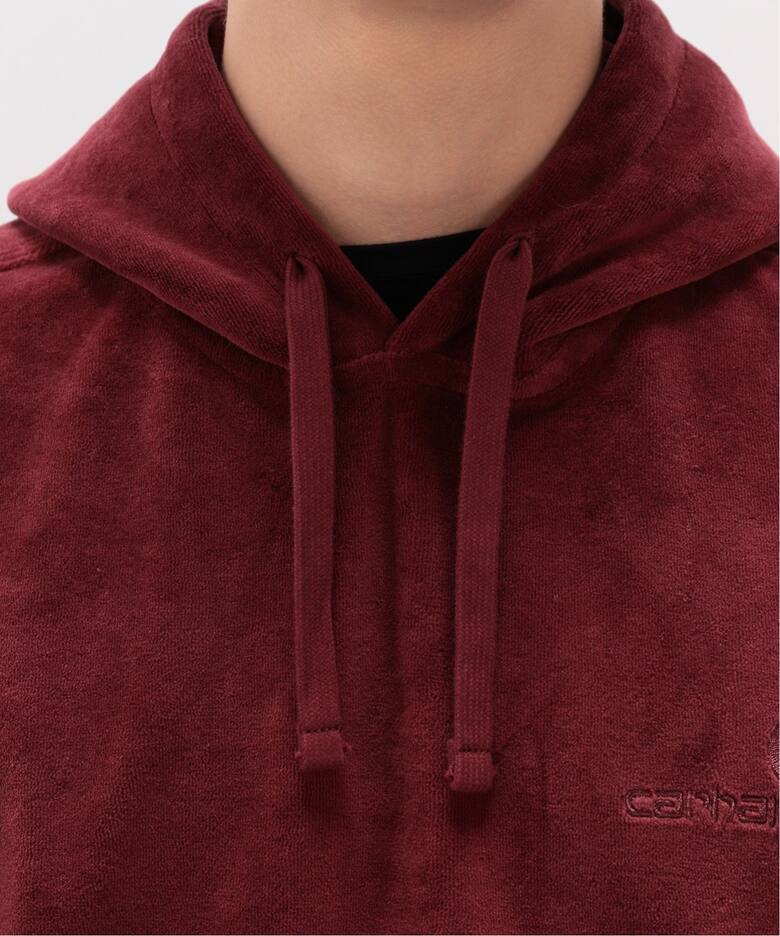 Hooded united script sweatshirt clearance