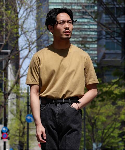 ガーメントダイ 半袖クルーネックカットソー Edifice エディフィス 公式のファッション通販 Baycrew S Store