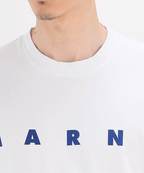 Marni マルニ コットンジャージーロゴtシャツ Edifice エディフィス 公式のファッション通販 Baycrew S Store