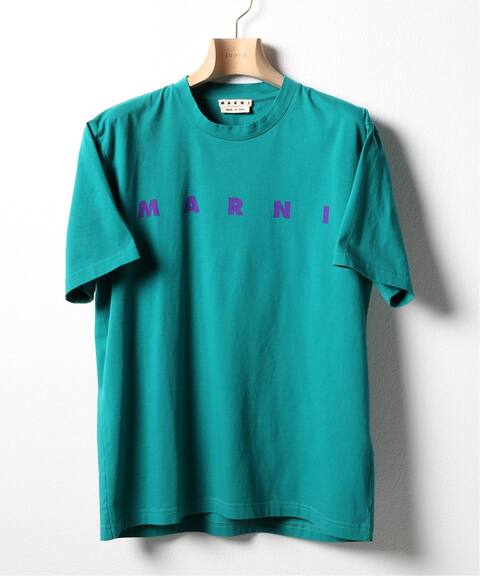 Marni マルニ コットンジャージーロゴtシャツ Edifice エディフィス 公式のファッション通販 Baycrew S Store