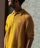 【FRED PERRY / フレッド ペリー】別注 リネンライクニット ポロシャツ
