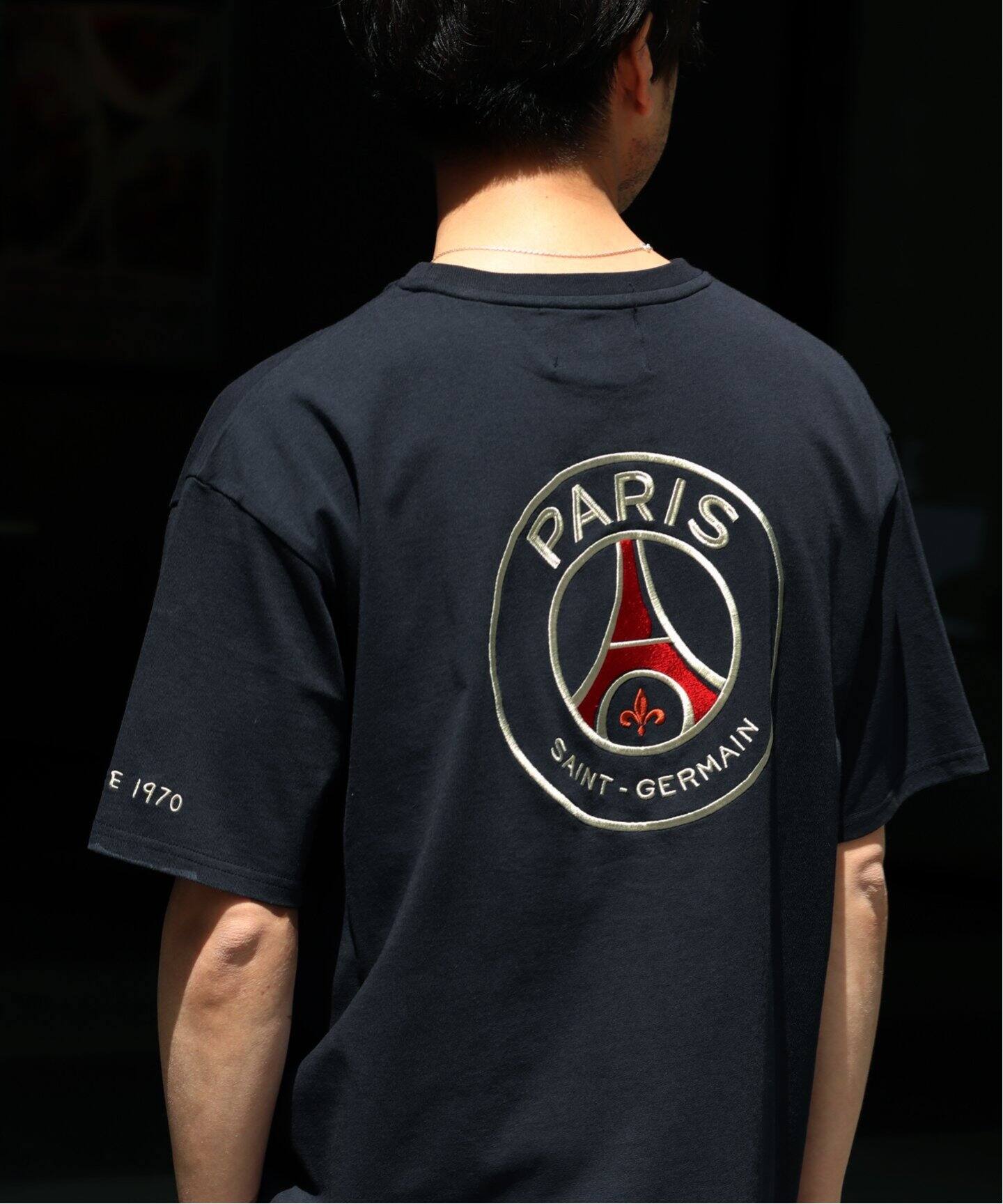 保障できる Paris Saint Germain パリサンジェルマン エンブレムtシャツ Tシャツ カットソー 半袖 袖なし Parclamu Co Jp