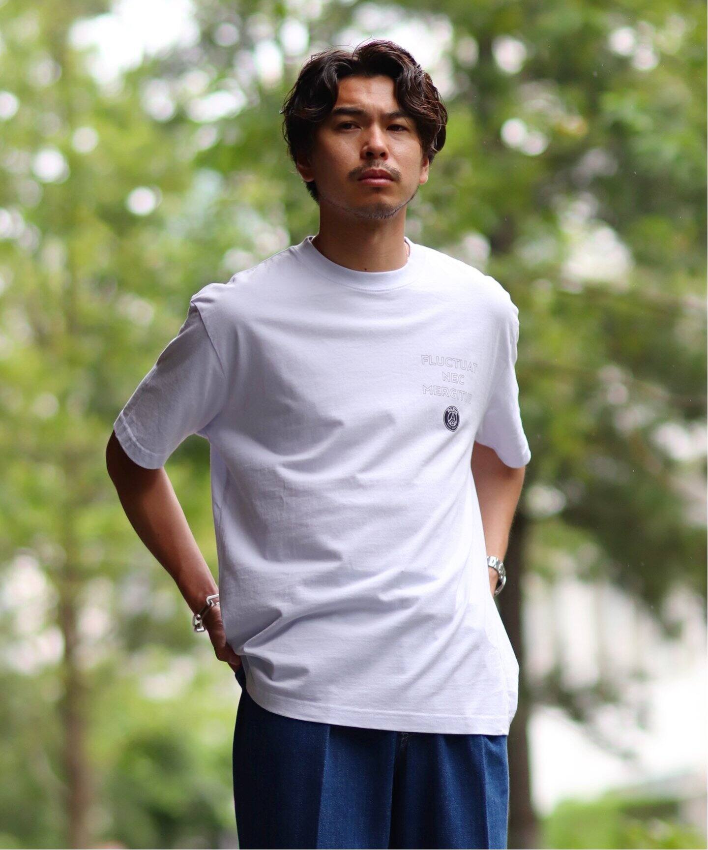 Paris Saint Germain パリサンジェルマン Slogan Overdye Tシャツ Paris Saint Germain パリサンジェルマン 公式のファッション通販 Baycrew S Store