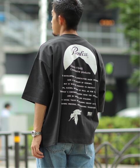 Prentiss Journal Standard 2xl ワイドバックプリントｔシャツ Journal Standard ジャーナルスタンダード 公式のファッション通販 Baycrew S Store
