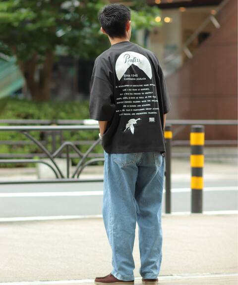 Prentiss Journal Standard 2xl ワイドバックプリントｔシャツ Journal Standard ジャーナルスタンダード 公式のファッション通販 Baycrew S Store