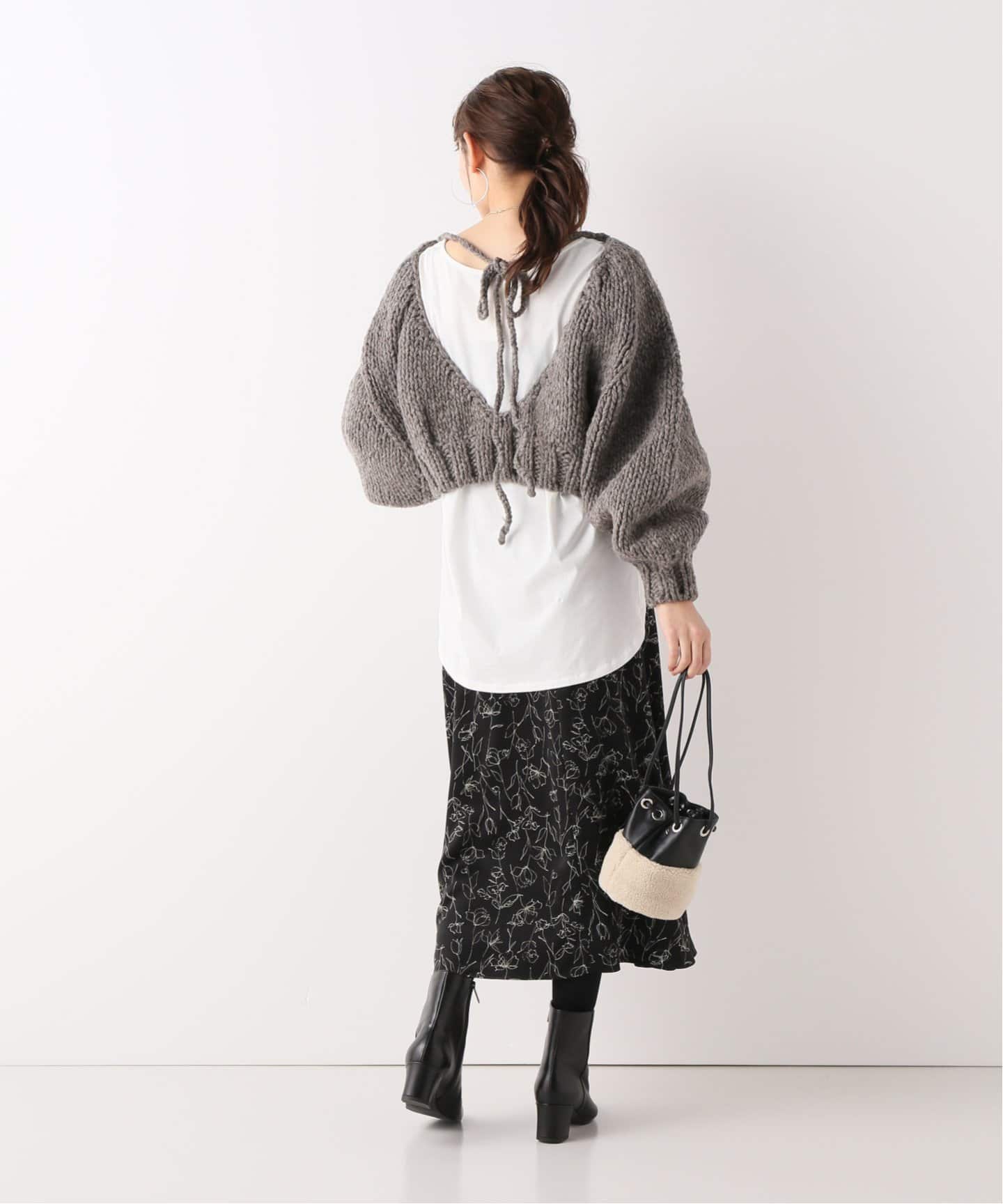 ETRE TOKYO/エトレ トウキョウ】オープンバックニット|La Totalite ETRE TOKYO/エトレ トウキョウ】オープンバックニット|La Totalite