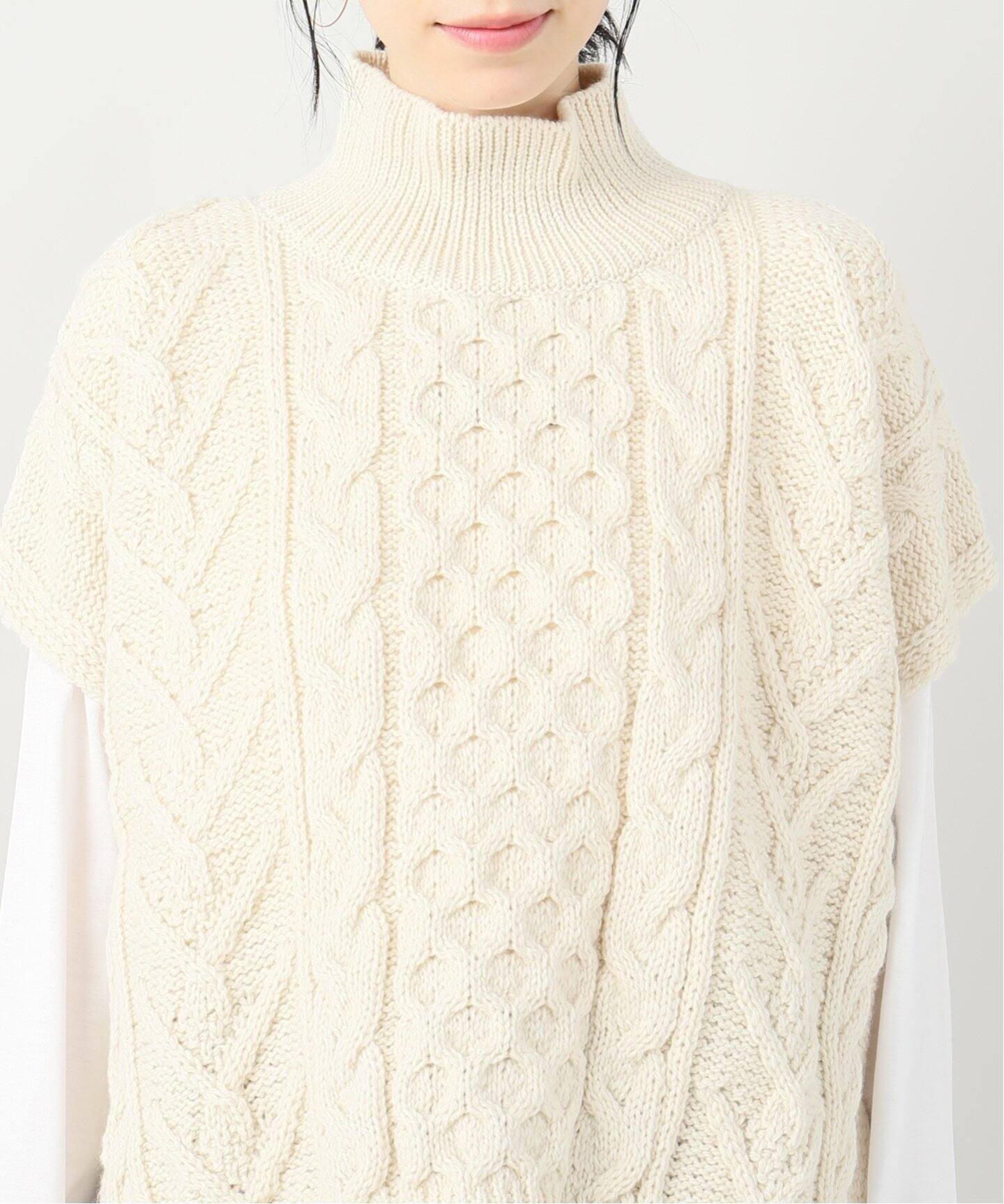OLDDERBY KNITWEA】アランベスト|La Totalite(ラ トータリテ)公式の