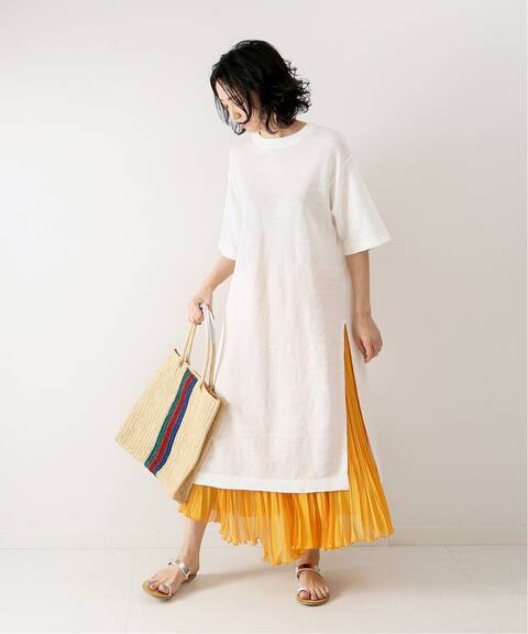 フレンチ リネン スリットワンピース Spick And Span スピック スパン 公式のファッション通販 Baycrew S Store