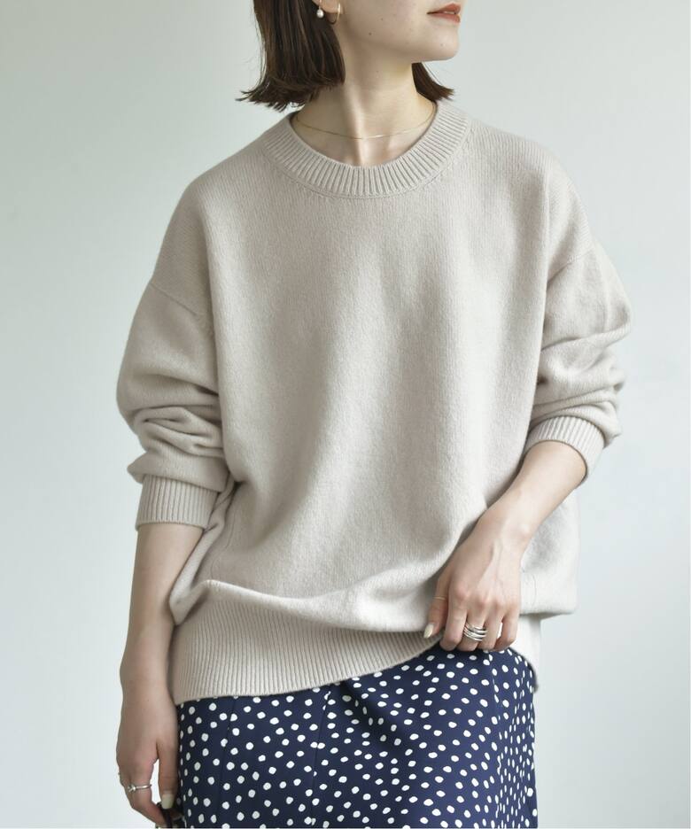 カシミヤウールクループルオーバー2◇（ニット／セーター）｜Spick and  