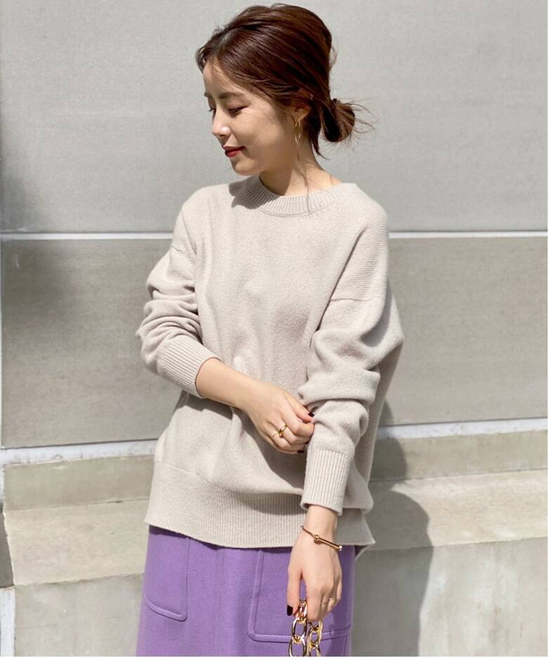 カシミヤウールクループルオーバー2◇（ニット／セーター）｜Spick and  