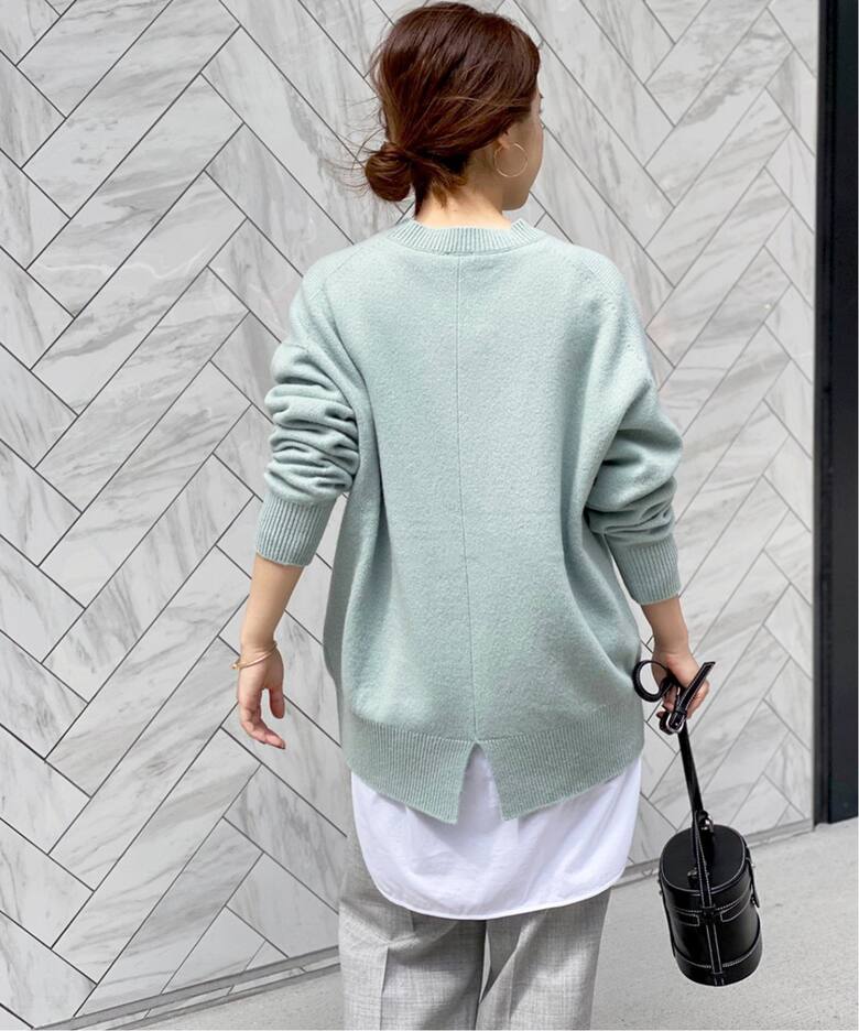 カシミヤウールクループルオーバー2◇（ニット／セーター）｜Spick and  