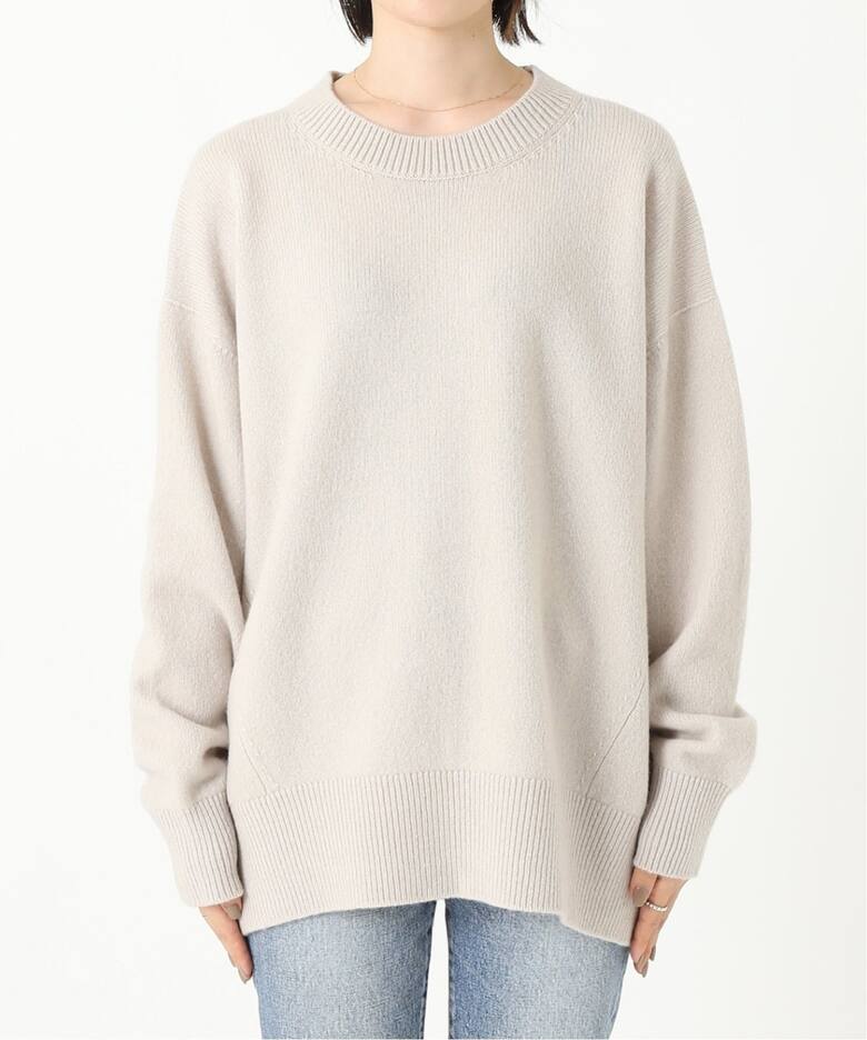 カシミヤウールクループルオーバー2◇（ニット／セーター）｜Spick and  
