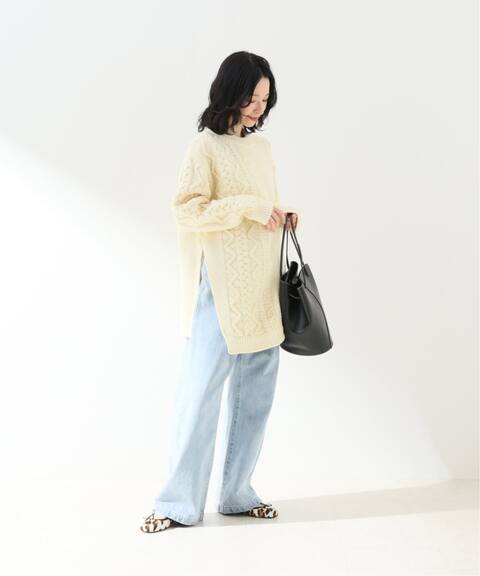 Unfil フランスメリノケーブルニットセーター Spick And Span スピック スパン 公式のファッション通販 Baycrew S Store