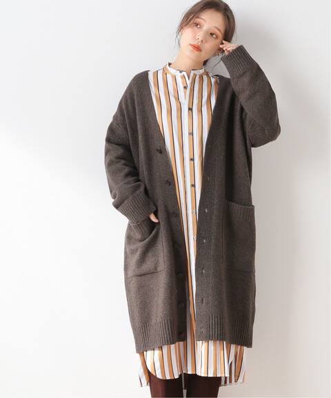 Aton オーバーサイズカーディガン Spick And Span スピック スパン 公式のファッション通販 Baycrew S Store Aton オーバーサイズカーディガン Spick And Span スピック スパン 公式のファッション通販 Baycrew S Store