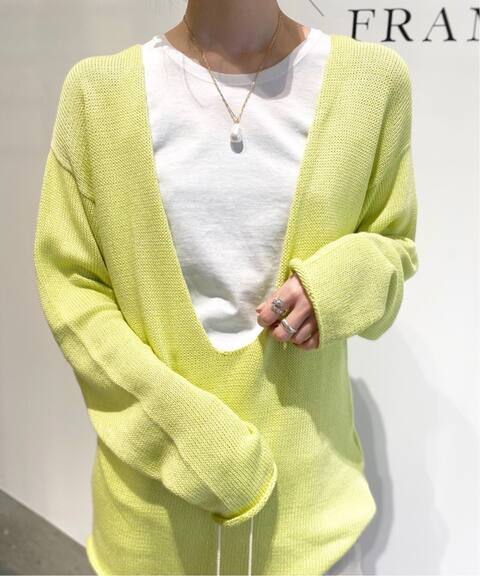 Seeall シーオール Deep Uネック ニット Framework フレームワーク 公式のファッション通販 Baycrew S Store